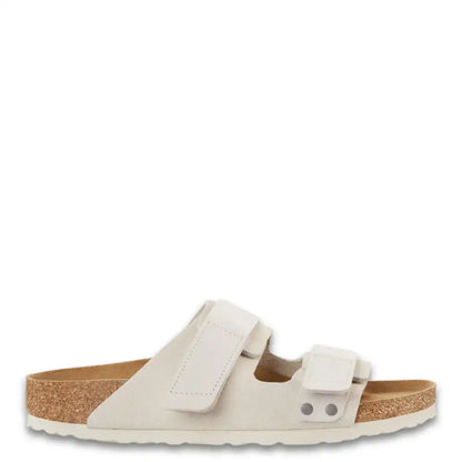 UJI UNISEX SUEDE NUBUCK LEATHER SLIDE REGULAR FIT