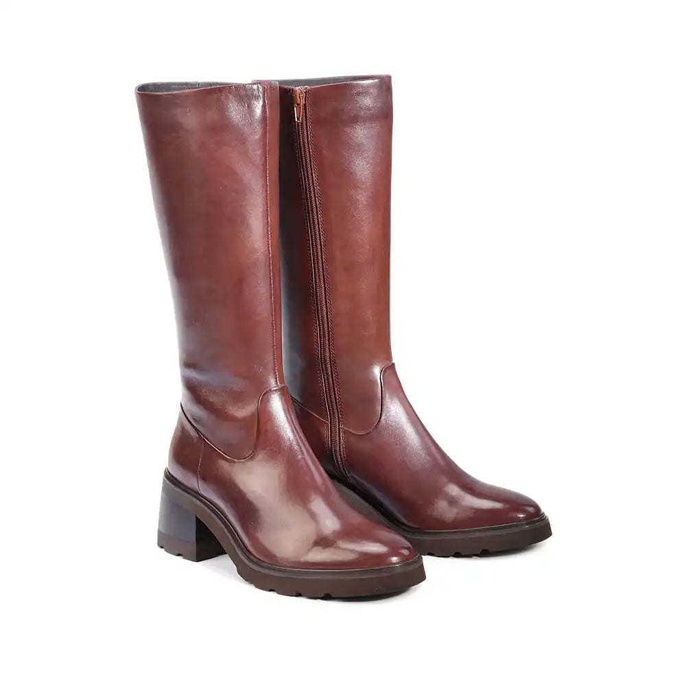 FINLANA WOMENS HEEL LONG BOOT