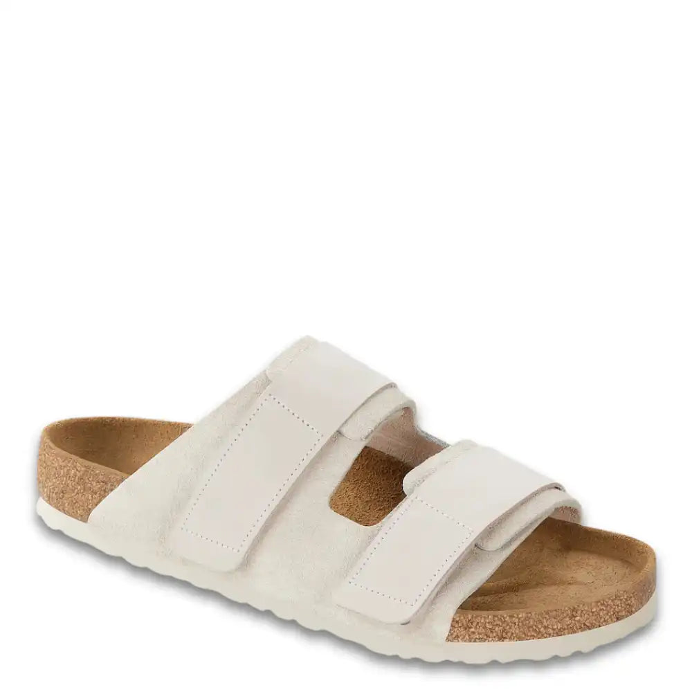 UJI UNISEX SUEDE NUBUCK LEATHER SLIDE REGULAR FIT