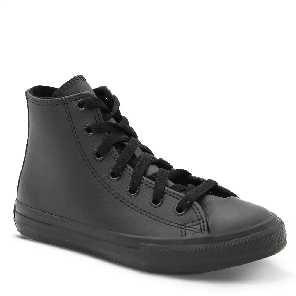 CHUCK TAYLOR ALL STAR KIDS LEATHER HIGH TOPS