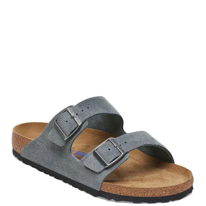 ARIZONA SOFT FOOTBED SUEDE SLIDE REGULAR FIT