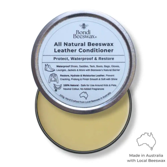 BEESWAX NATURAL LEATHER CONDITIONER 100G