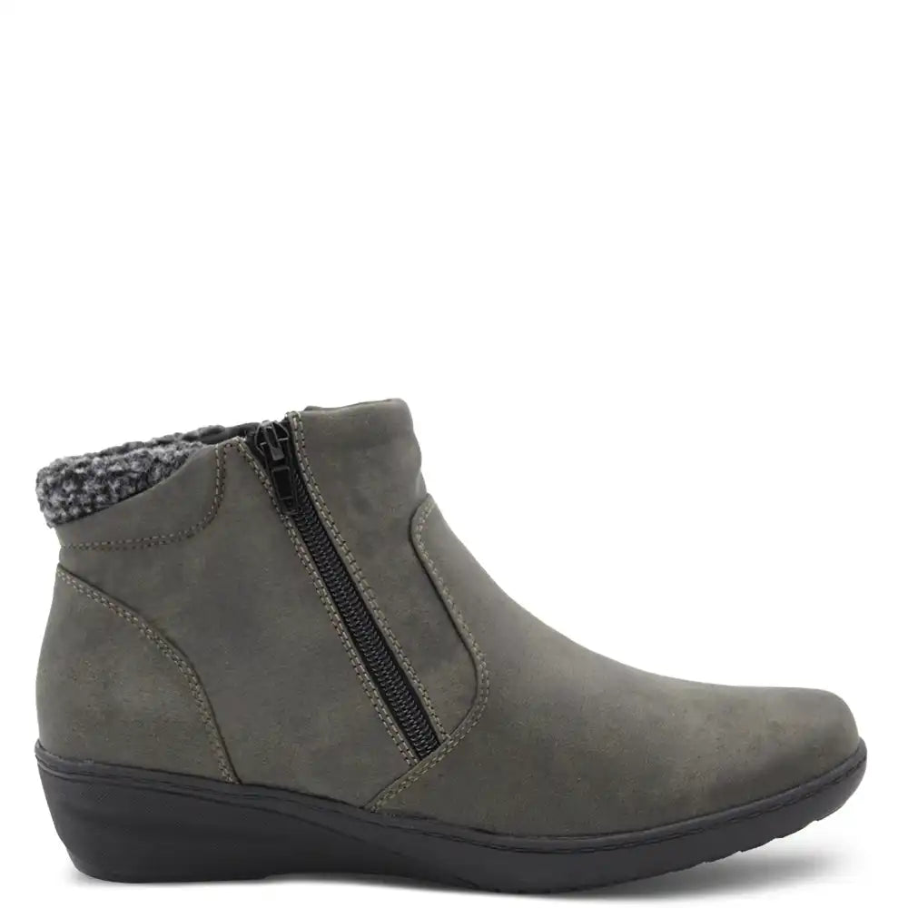 CASTELL WOMENS FLAT BOOTS