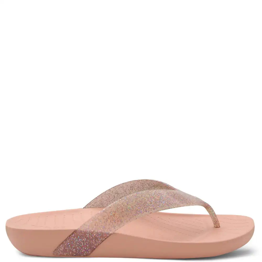 SPLASH GLITTER THONGS