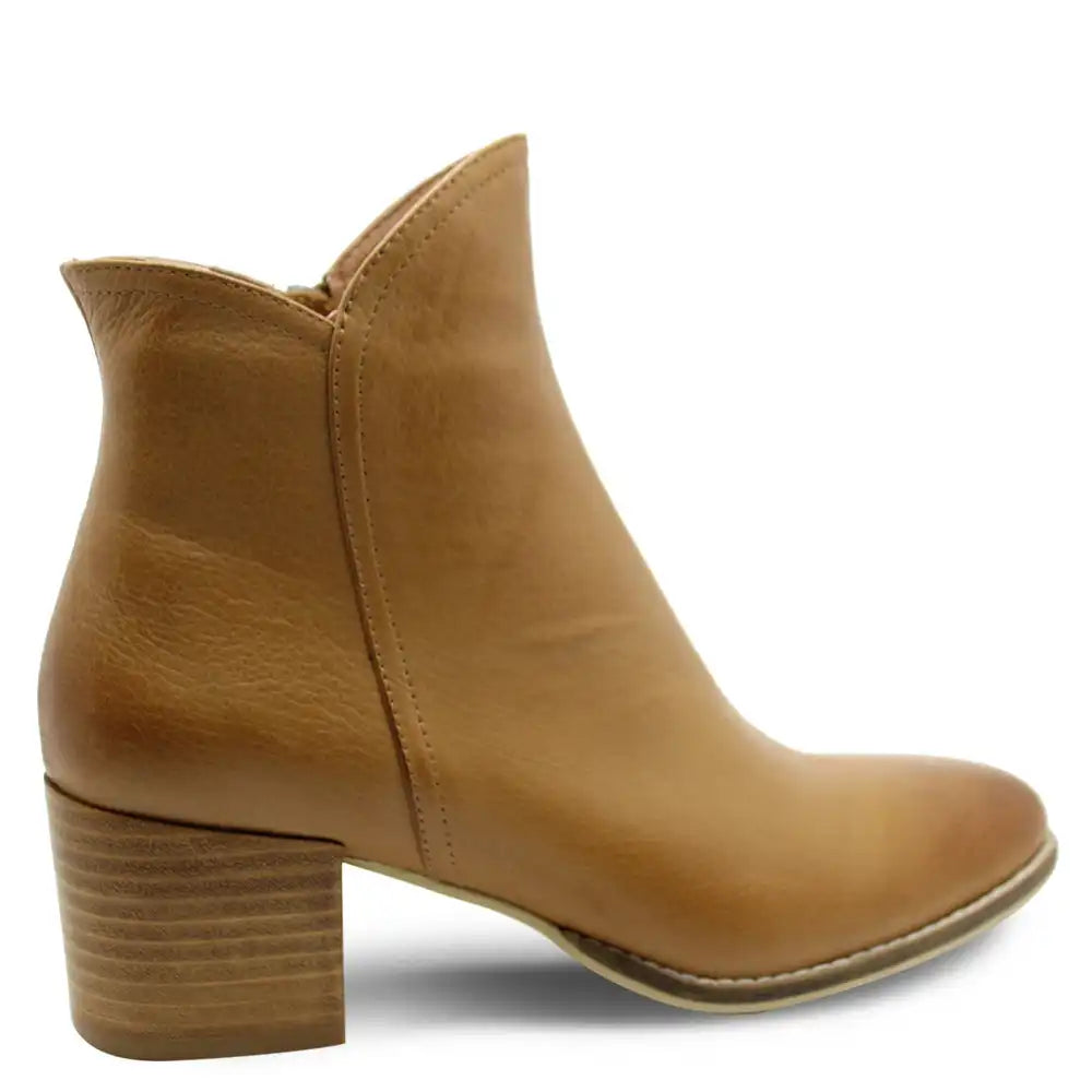 MOCKAS WOMENS HEEL BOOT