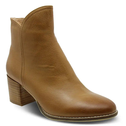 MOCKAS WOMENS HEEL BOOT