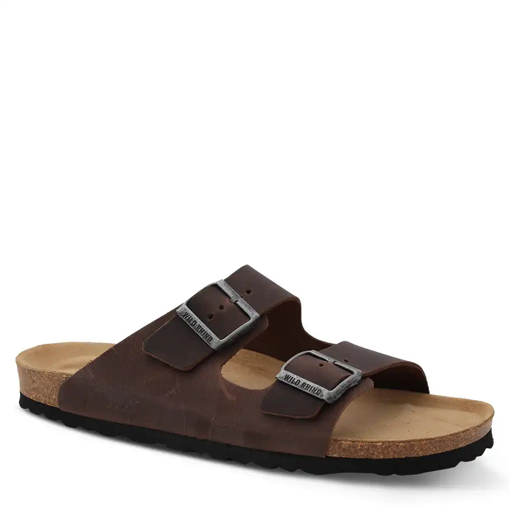 MANNIX UNISEX LEATHER SLIDE