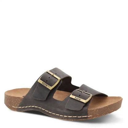 PAPILLO WAXY WOMENS FLAT SLIDE