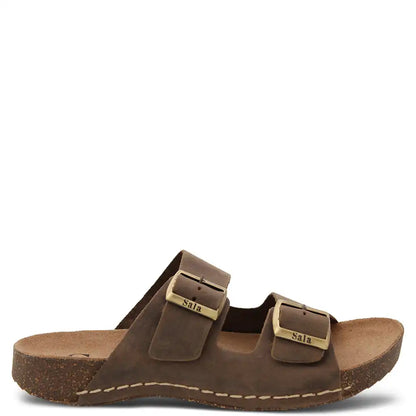 PAPILLO WAXY WOMENS FLAT SLIDE