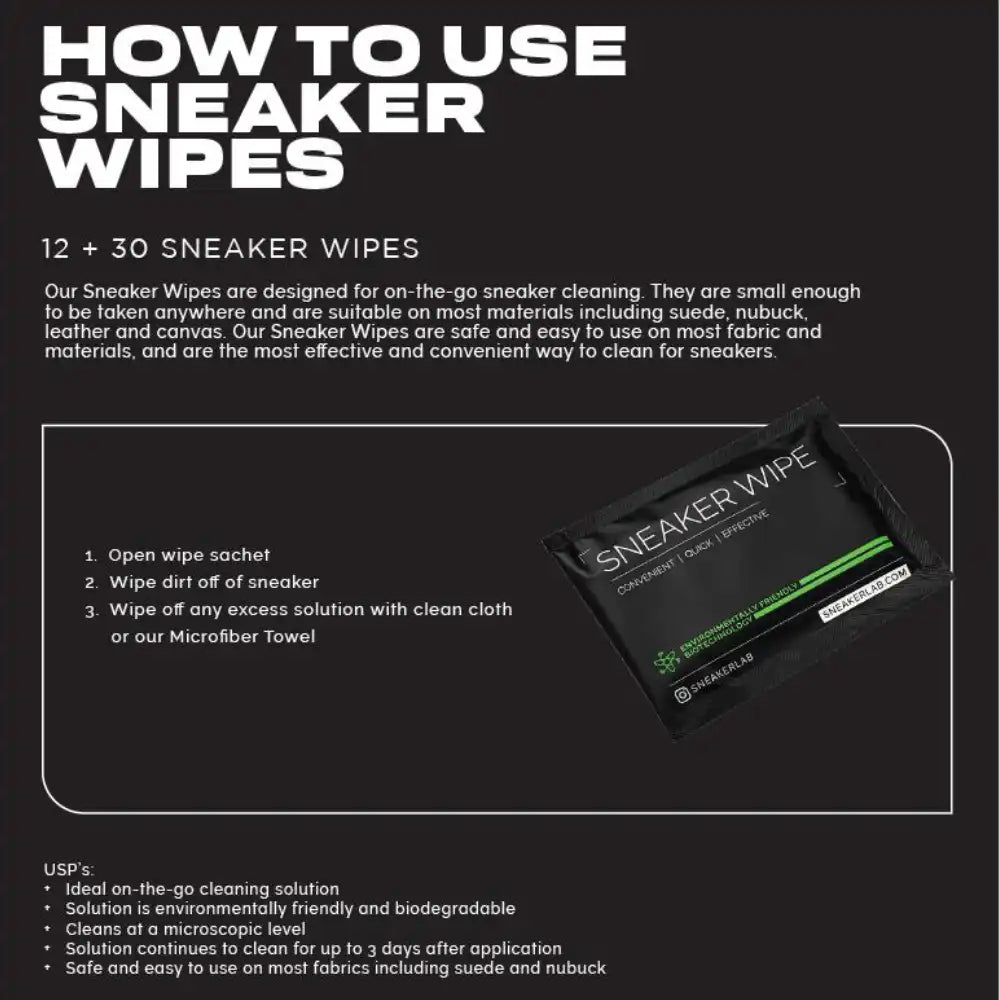 SNEAKER WIPES