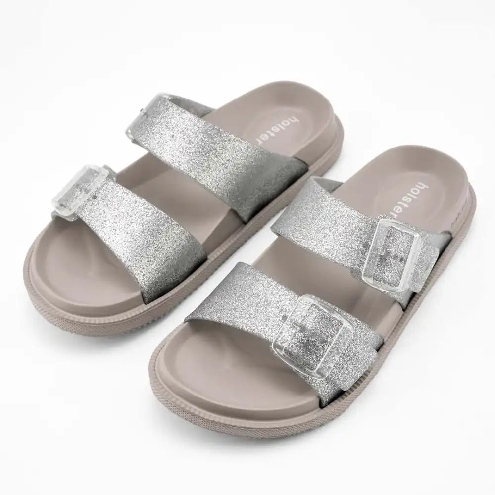 SOLESHIMMER WOMENS SLIDES