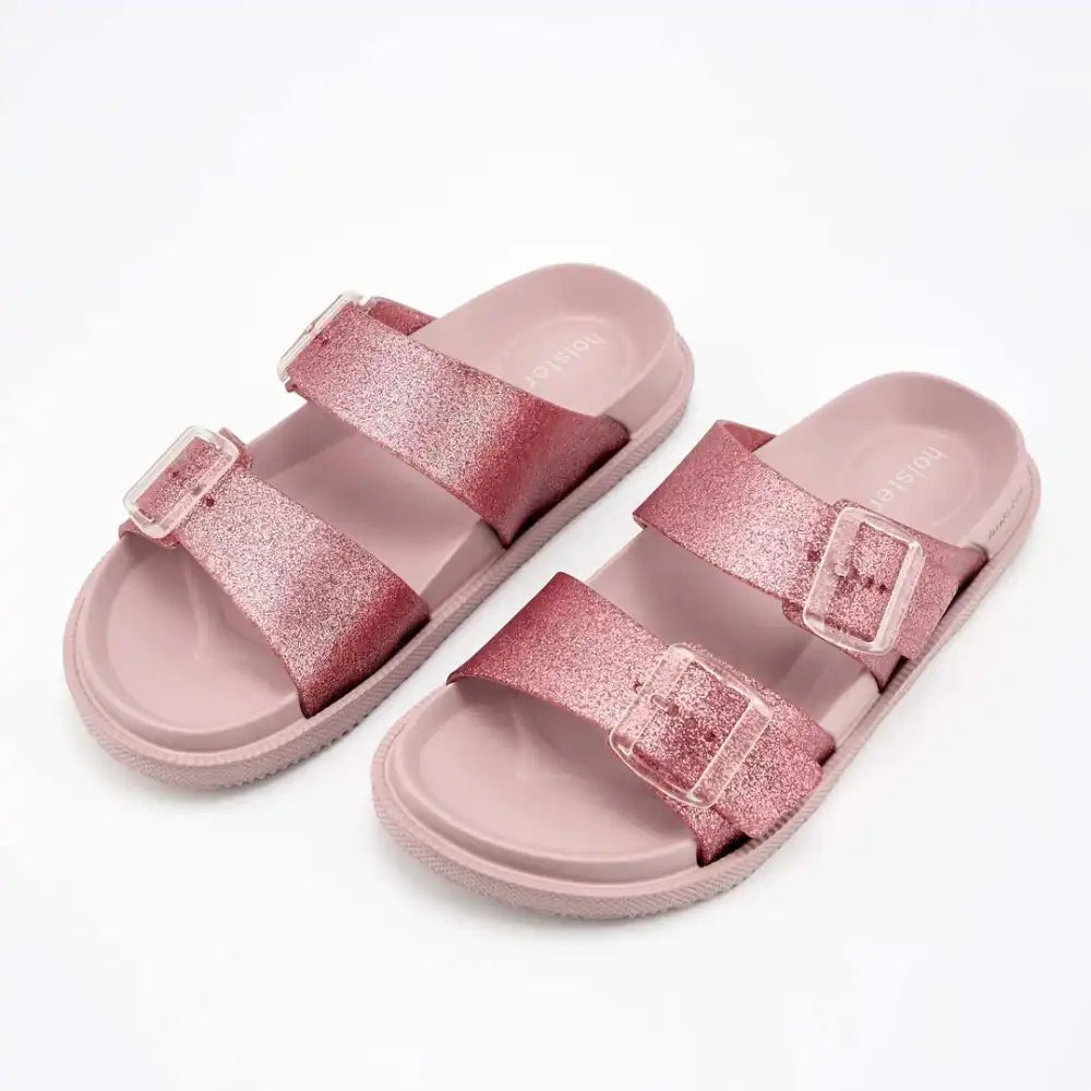 SOLESHIMMER WOMENS SLIDES